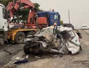 Τραγωδία στα Γιαννιτσά: Ένας νεκρός από σύγκρουση αυτοκινήτου με φορτηγό