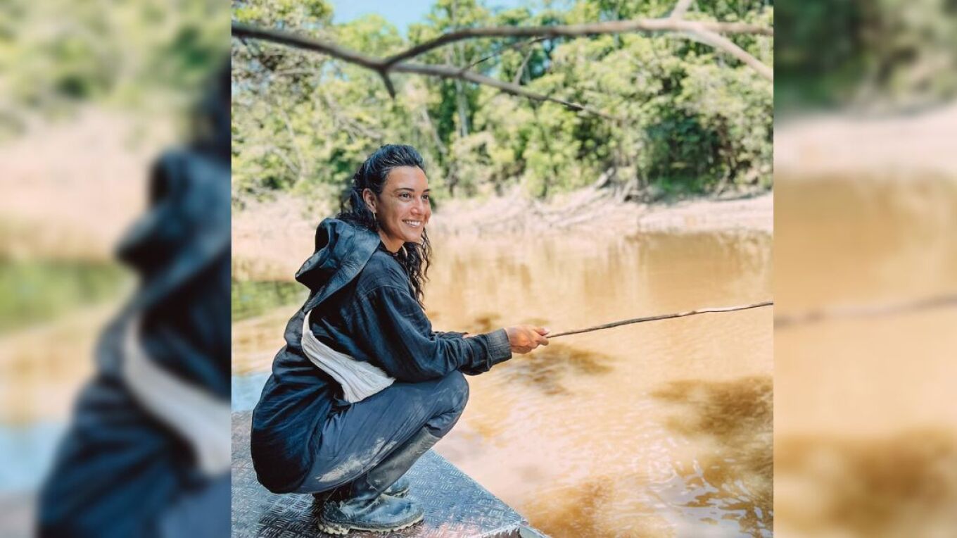Ευγενία Σαμαρά: Ψάρεψε πιράνχας στον Αμαζόνιο