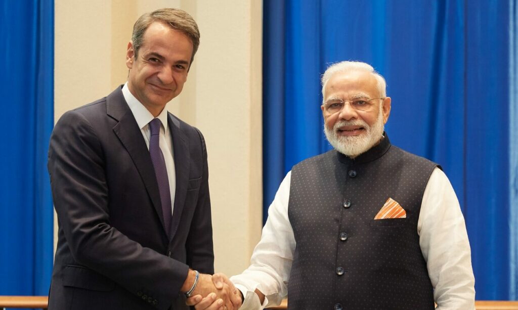 Κυριάκος Μητσοτάκης: Θα συναντηθεί την Παρασκευή με τον πρωθυπουργό της Ινδίας, Ναρέντρα Μόντι