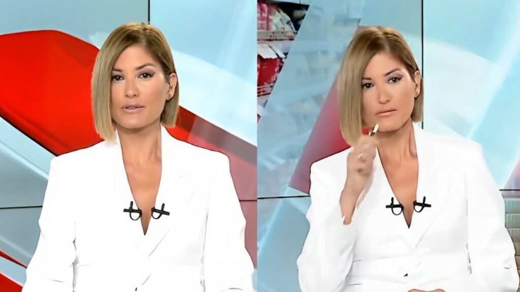 Ράνια Τζίμα: Έβγαλε τσιγάρο στο δελτίο ειδήσεων νομίζοντας ότι δεν είναι στον αέρα