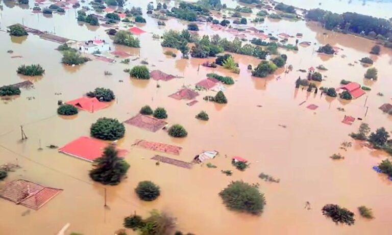 Κακοκαιρία Daniel: Απίστευτη η καταστροφή στην Θεσσαλία - Περίπου 720.000 στρέμματα οι πλημμυρισμένες εκτάσεις