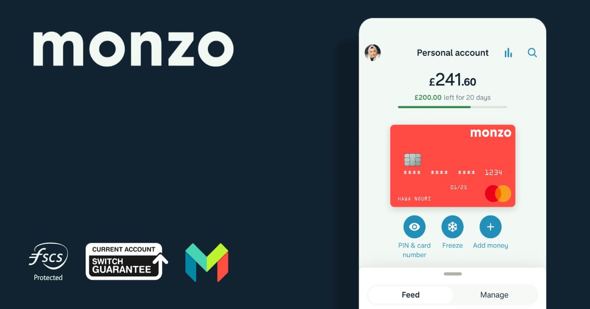 Η αξίας $4,5 δισ. ψηφιακή τράπεζα Monzo λανσάρει νέα υπηρεσία micro επενδύσεων