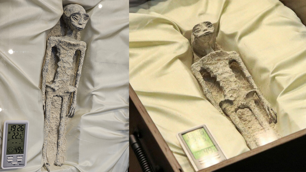 Πτώματα «εξωγήινων» 1000 ετών παρουσιάστηκαν στο Μεξικό (εικόνες-βίντεο)