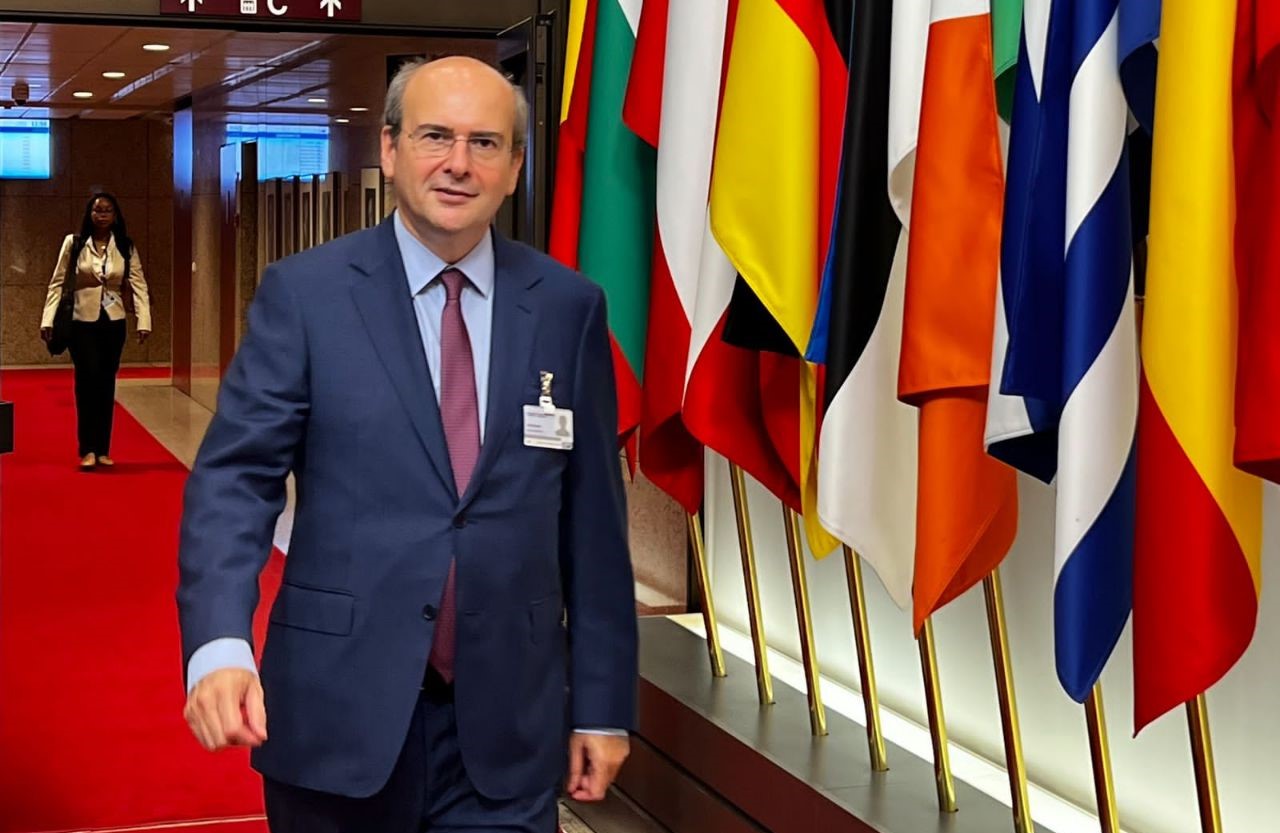 Κωστής Χατζηδάκης στο Eurogroup