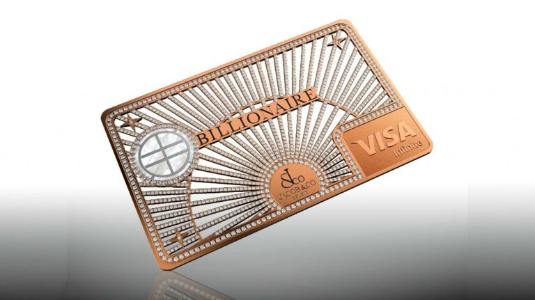 Billionaire Card: Η πιο lux πιστωτική κάρτα του κόσμου είναι επίχρυση και διακοσμημένη με διαμάντια
