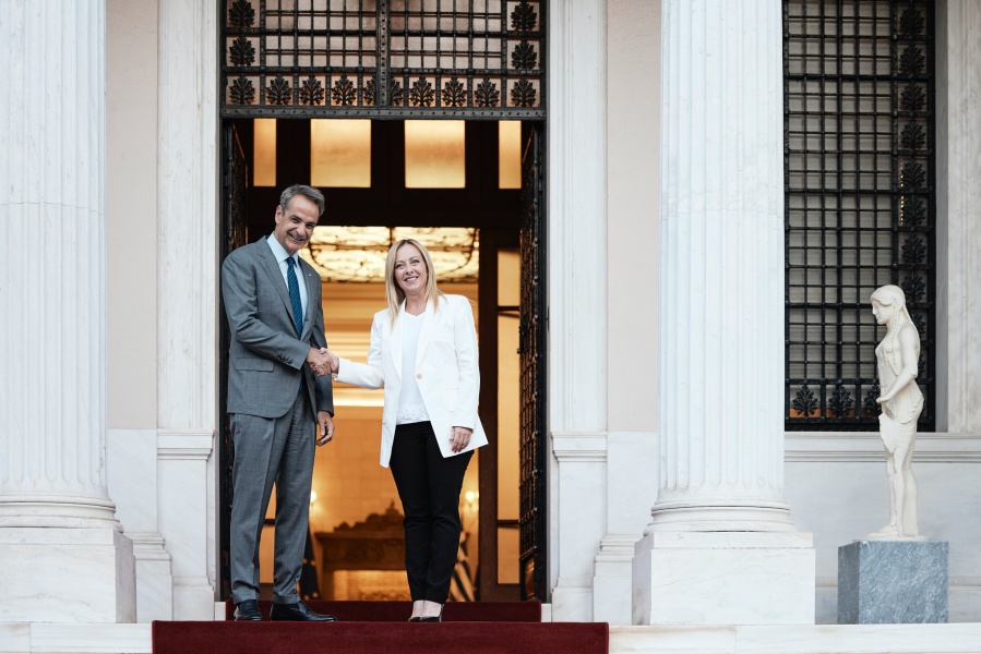 Corriere della Sera για τη συνάντηση Μητσοτάκη-Μελόνι: «Αθήνα και Ρώμη έχουν τους ίδιους στόχους»