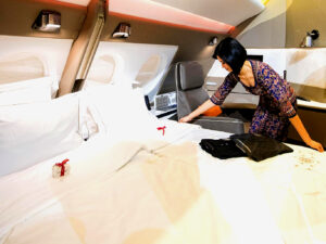 Singapore Airlines, Σουίτες Πρώτης Θέσης