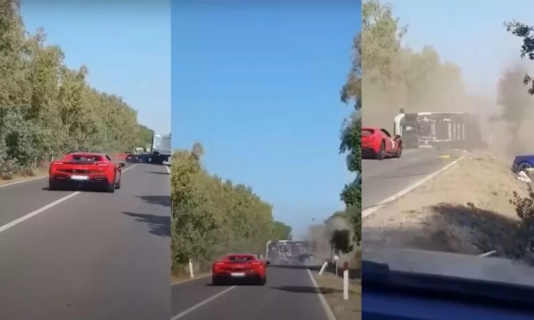 Τρομακτικό τροχαίο με supercars και δύο νεκρούς (βίντεο)