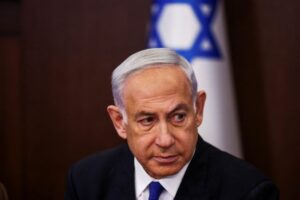 FILE PHOTO: Israeli Prime Minister Benjamin Netanyahu convenes a cabinet meeting in Jerusalem