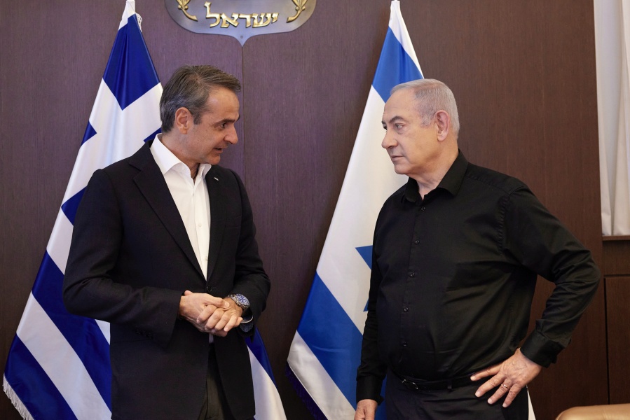 Μητσοτάκης σε Νετανιάχου: Μπορείτε να υπολογίζετε στην υποστήριξη και τη βοήθεια της Ελλάδας