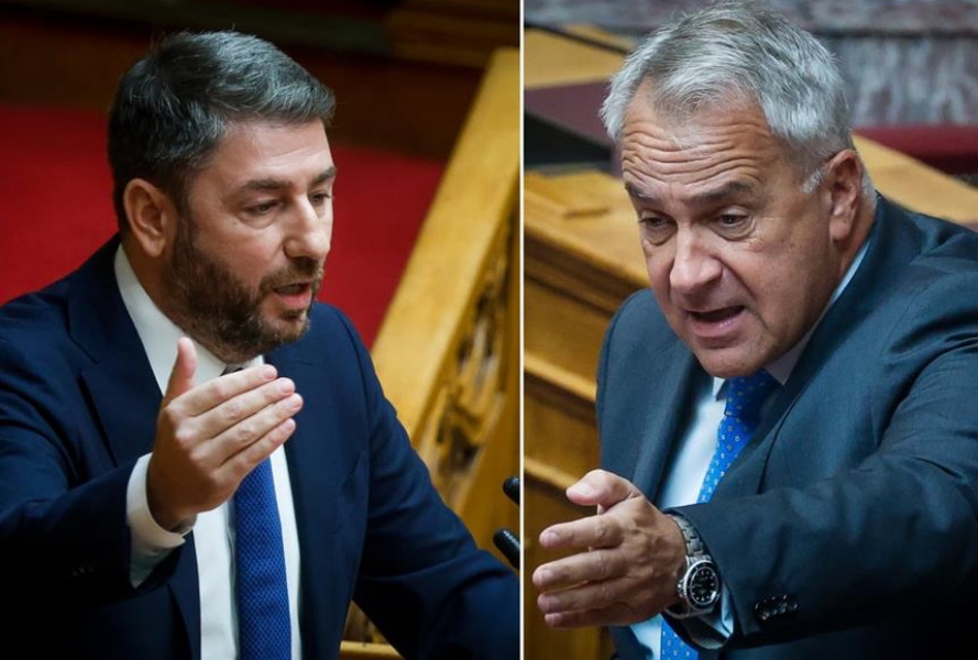 Βουλή: Σφοδρή αντιπαράθεση Βορίδη - Ανδρουλάκη για το κράτος δικαίου