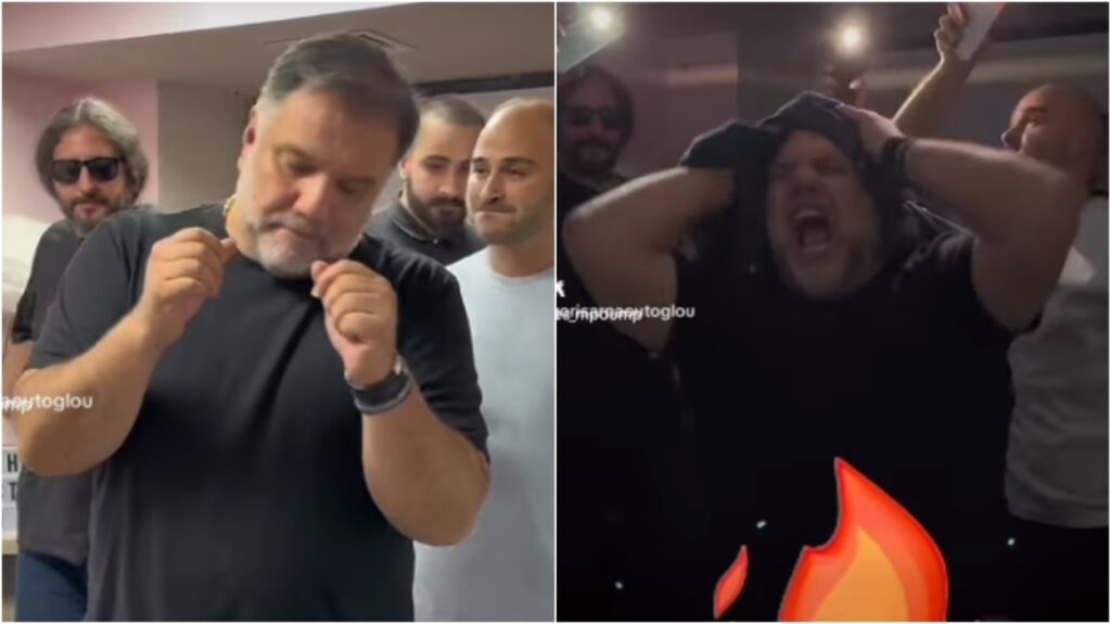 Γρηγόρης Αρναούτογλου: Χορεύει με τους συνεργάτες του σε ένα χιουμοριστικό βίντεο