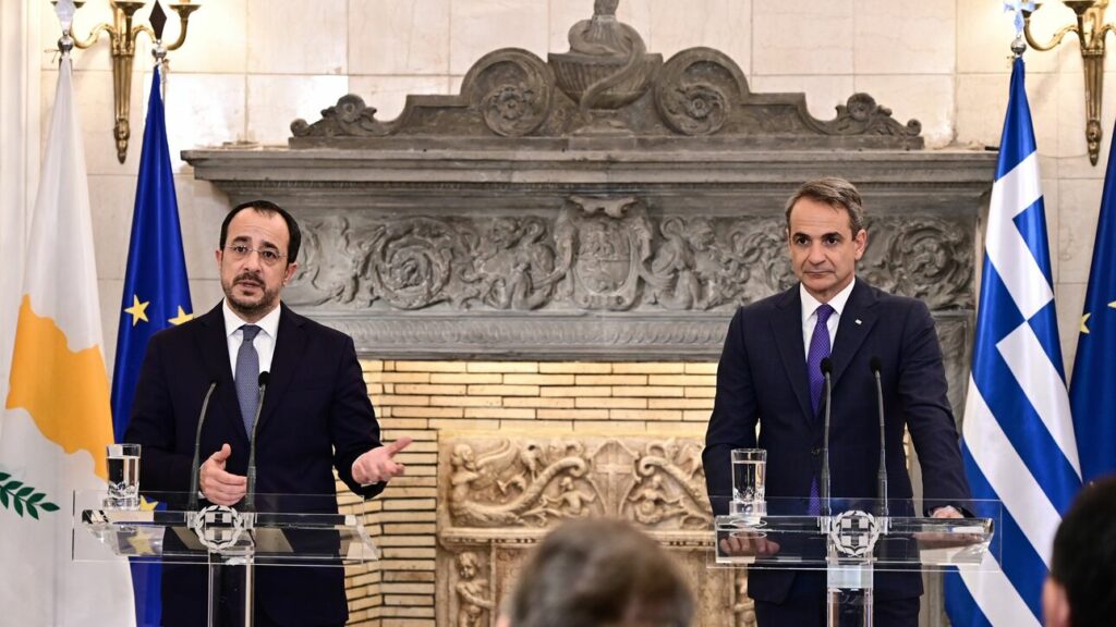 Συνάντηση Μητσοτάκη-Χριστοδουλίδη: Οι δύο χώρες ως πυλώνες ασφάλειας στην Ανατολική Μεσόγειο