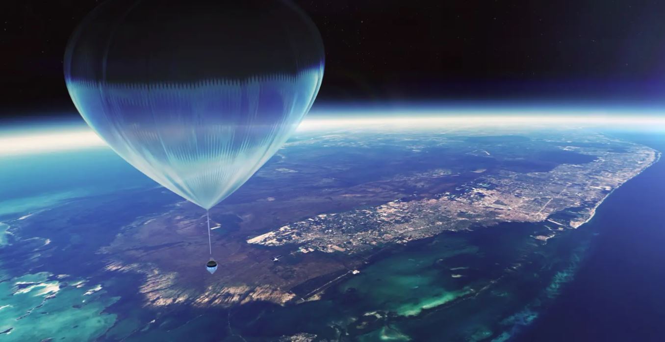 Διαστημικός τουρισμός: Αερόστατα προσφέρουν κουζίνα με αστέρι Michelin και μπάνια σπα για ελίτ ταξιδιώτες