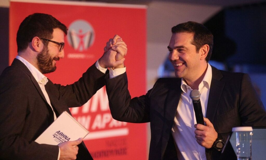 ΣΥΡΙΖΑ Π.Σ: Συνάντηση Τσίπρα με Νάσο Ηλιόπουλο