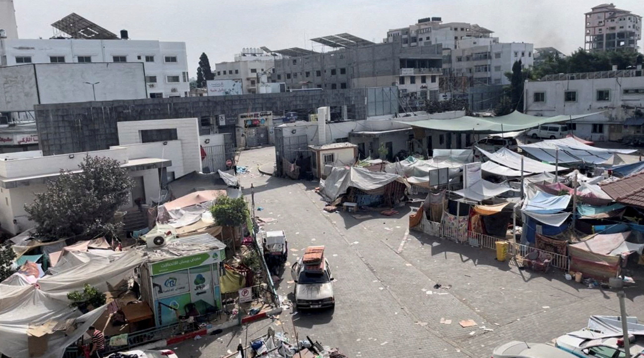 FILE PHOTO: Scenes from Al Shifa hospital amid Israel’s ground operation in Gaza City