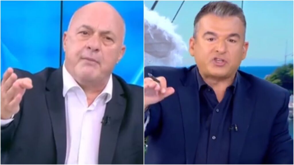 Λιάγκας και Μπέος: «Εσύ έλεγες ότι δεν θες τα παιδιά σου να γίνουν γκέι» - Μεγάλος καβγάς on air