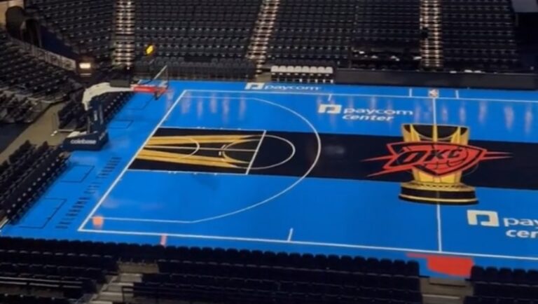 χρωματιστά παρκέ στο NBA