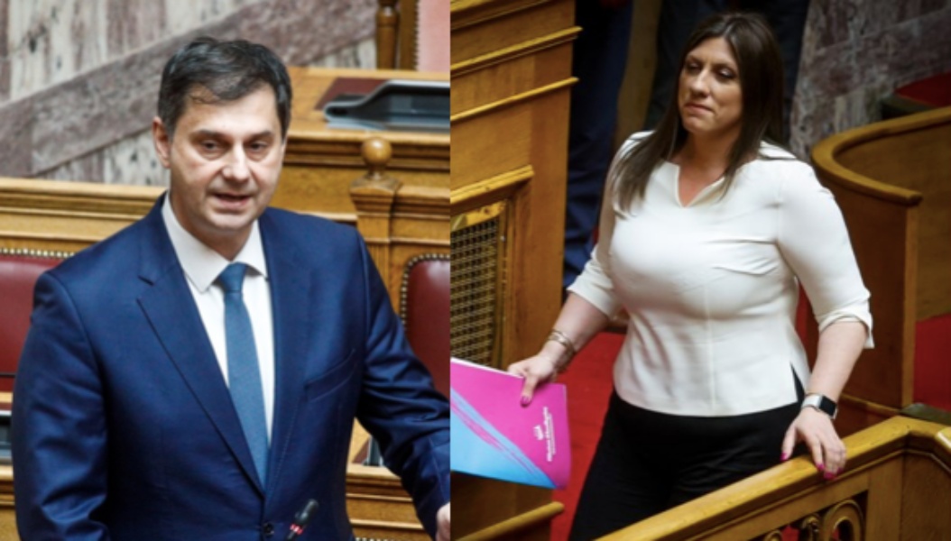 Κόντρα Θεοχάρη- Κωνσταντοπούλου στη Βουλή: «Απεχθάνεστε τη δημοκρατία» - «Μη μου κουνάτε το δάχτυλο»