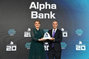 Lloyd’s List Greek Shipping Awards 2023:Η Alpha Bank έλαβε το βραβείο Shipping Financier of the Year 2023