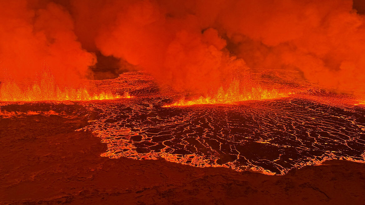 Ισλανδία: Αέρια από την ηφαιστειακή έκρηξη θα «πνίξουν» το Ρέικιαβικ – Απειλούνται ακόμα πόλεις
