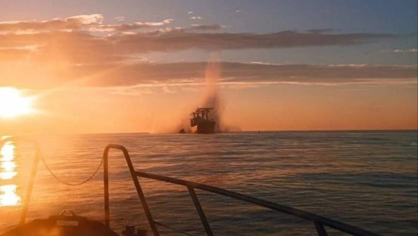 Μαύρη Θάλασσα: Ελληνόκτητο πλοίο χτυπήθηκε από νάρκη - Τρεις τραυματίες