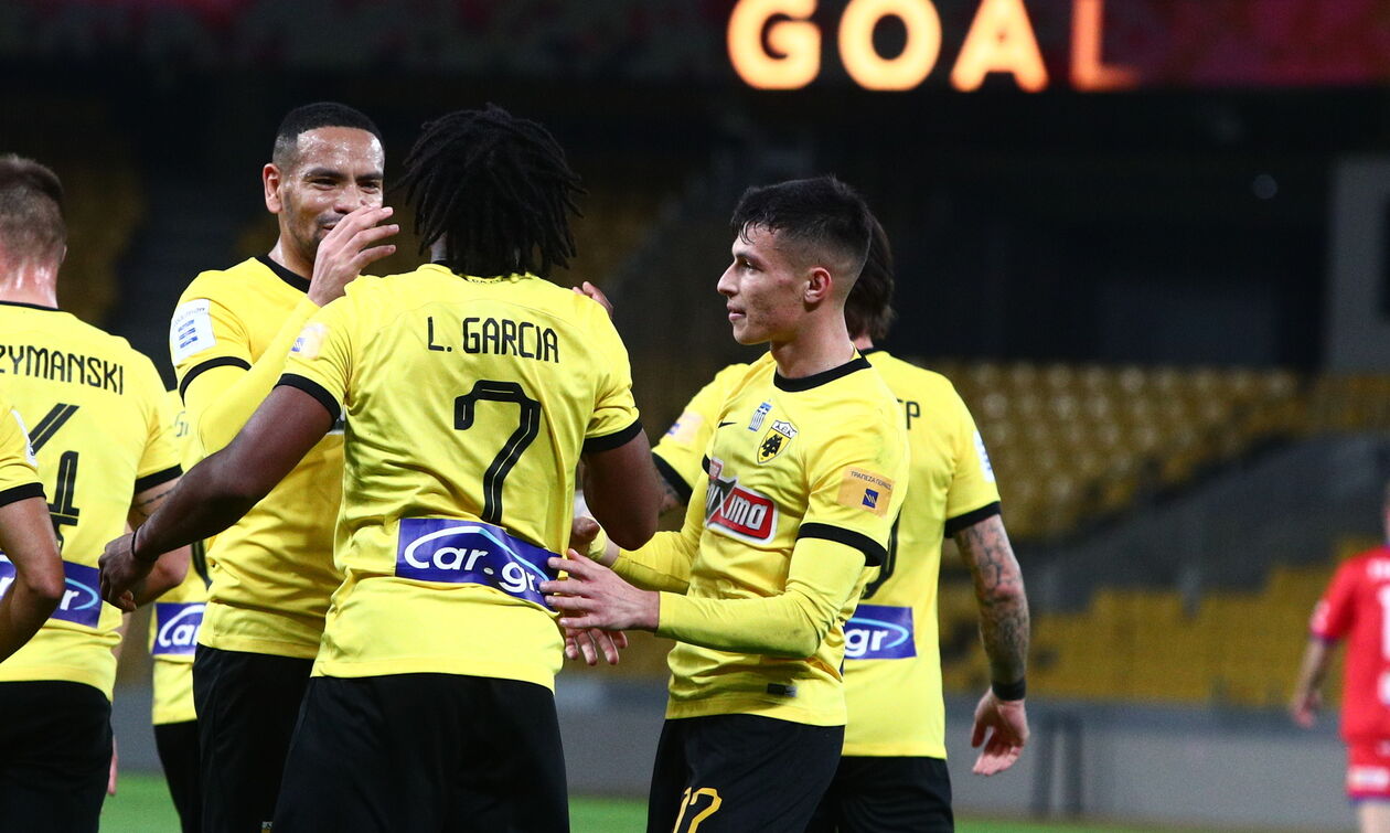 ΑΕΚ – Βόλος 3-0: Νίκη στο ρελαντί με πρωταγωνιστή τον Λιβάι Γκαρσία
