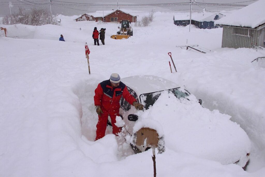 NORWAY-WEATHER-SNOW