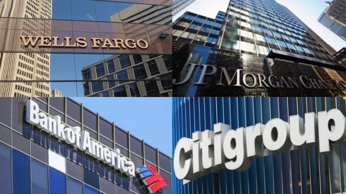 Μειωμένα κέρδη στις αμερικανικές τράπεζες - "Πλήρωσαν" επιτόκια και την περσινή κρίση