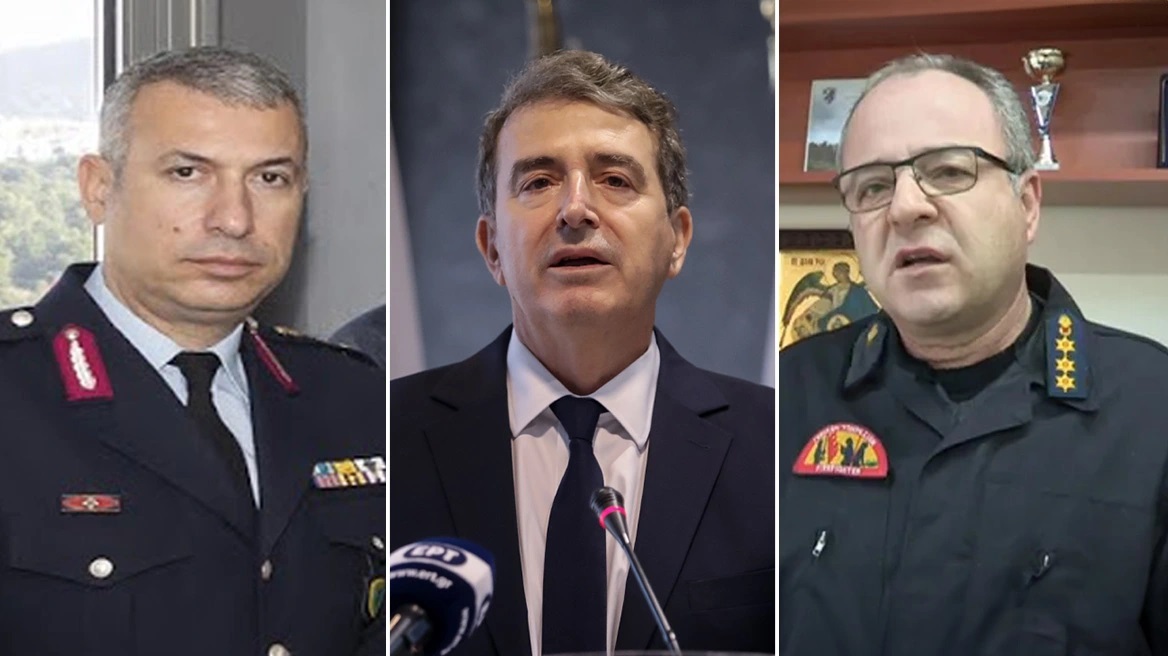 ΚΥΣΕΑ: Αλλαγές στους επικεφαλής της Αστυνομίας και της Πυροσβεστικής - Ποιοι είναι οι νέοι αρχηγοί