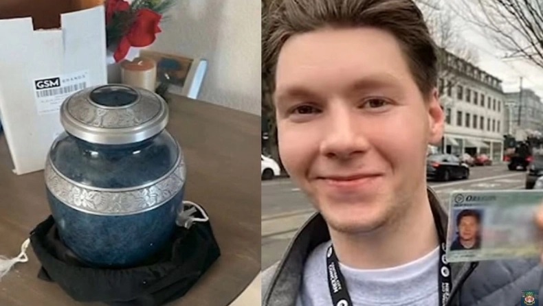 Οικογένεια έλαβε τις στάχτες του γιου τους κι μετά αυτός εμφανίστηκε ζωντανός (ΒΙΝΤΕΟ)