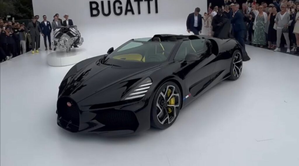 Bugatti W12 Mistral για 99 τυχερούς