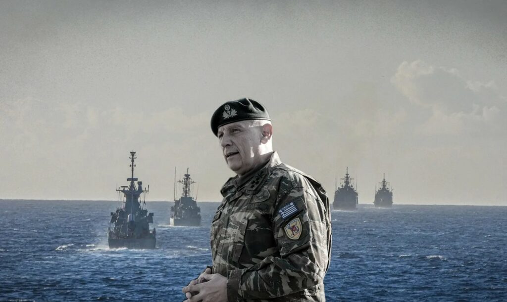 Ο πρώην αρχηγός ΓΕΕΘΑ στρατηγός Κωνσταντίνος Φλώρος στον Όμιλο ΑΝΤΕΝΝΑ