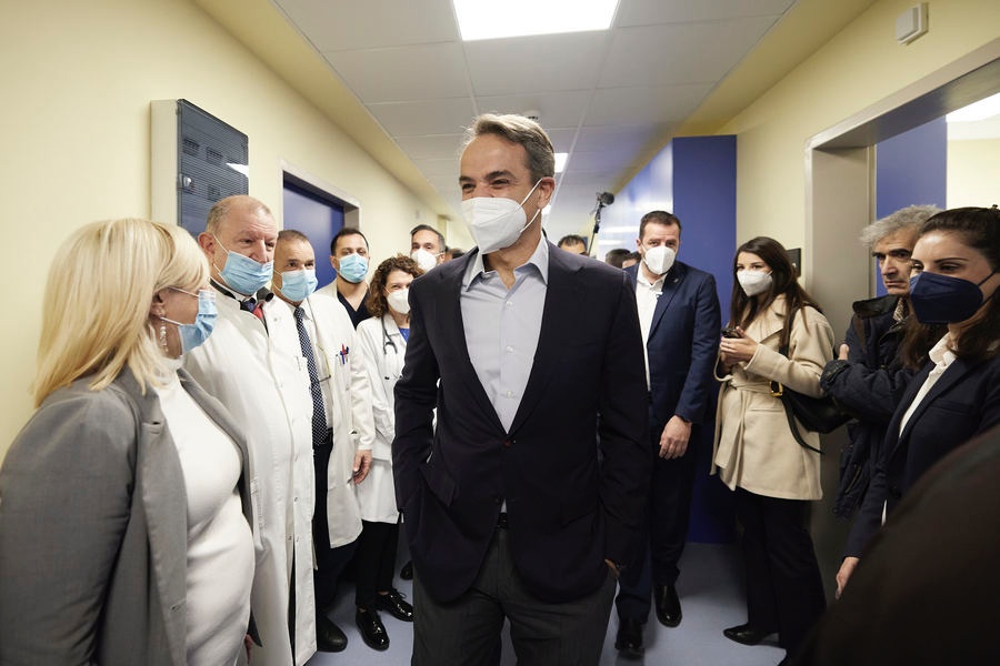 Κυριάκος Μητσοτάκης στο Τζάνειο: Η πρώτη ανακαίνιση από το 1960 - Ποιοτικές υποδομές στο νέο σύστημα Υγείας