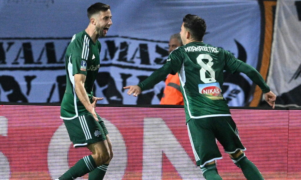 ΠΑΟΚ- Παναθηναϊκός 0-1: Πήραν προβάδισμα πρόκρισης με Σπόραρ οι «πράσινοι»