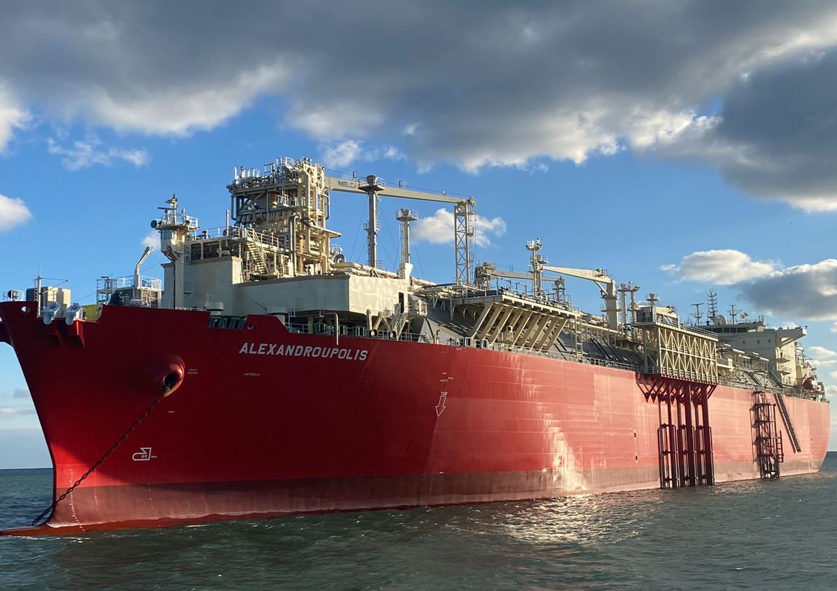Η ΔΕΠΑ φέρνει το πρώτο φορτίο LNG στον FSRU Αλεξανδρούπολης