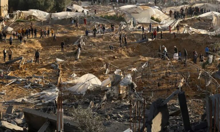 Αίγυπτος καταυλισμό για πρόσφυγες από λωρίδα γάζας