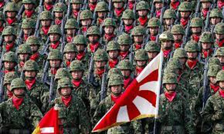 Ιαπωνία μακριά μαλλιά στρατός
