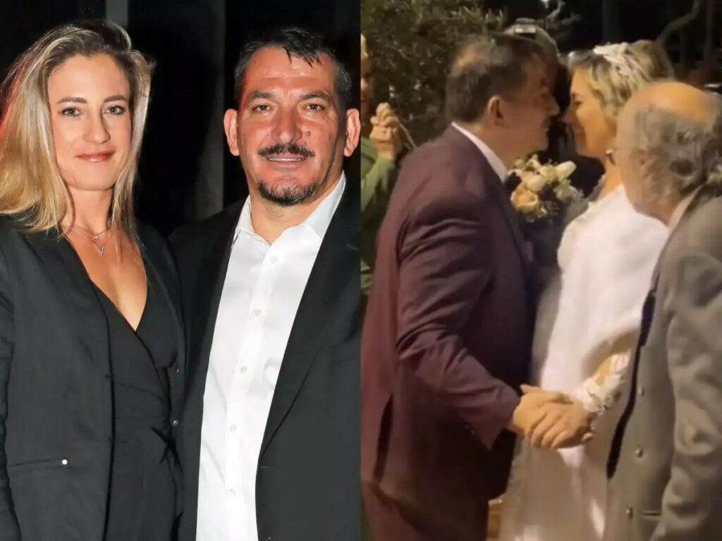 Παντρεύτηκαν Πύρρος Δήμας και Αφροδίτη Σκαφίδα - Δείτε φωτογραφίες