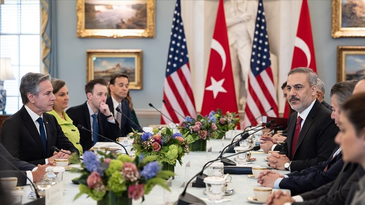 Συνάντηση Μπλίνκεν - Φιντάν στην Ουάσιγκτον: Τι συζήτησαν για ελληνοτουρκικά, εξοπλισμούς και ενέργεια