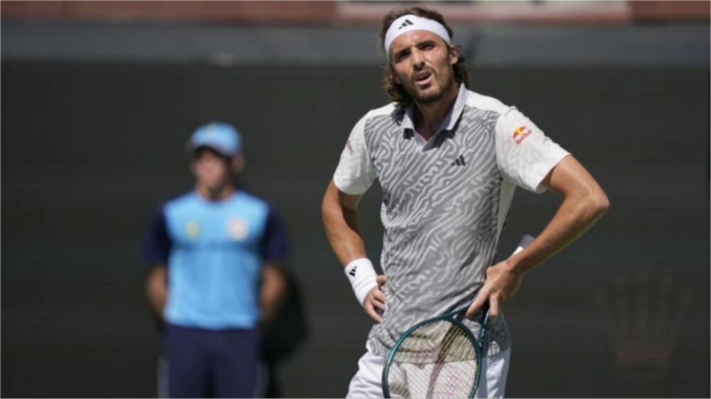 Miami Open: Πρόωρος αποκλεισμός για τον Τσιτσιπά, 2-0 ο Σαποβάλοφ - Δείτε βίντεο