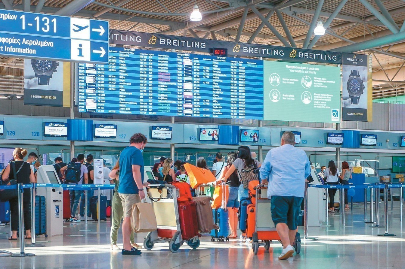 Αεροδρόμια: Αύξηση 15,7% στην επιβατική κίνηση για τον Φεβρουάριο 2024