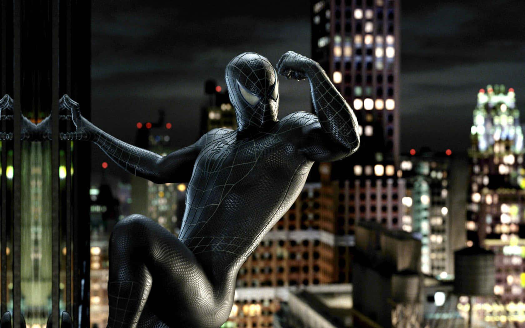 Στο σφυρί η γνήσια μαύρη στολή από την ταινία Spiderman 3
