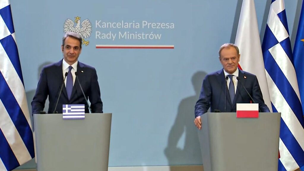 Κυριάκος Μητσοτάκης από τη Βαρσοβία για μεταναστευτικό: Πρέπει να προστατεύουμε τα σύνορά μας