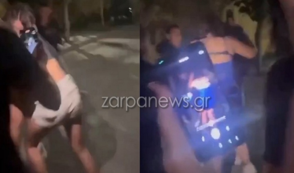 Χανιά: Άγριος ξυλοδαρμός μεταξύ ανήλικων μαθητριών - Κορίτσια ξεμαλλιάζονται στη μέση του δρόμου