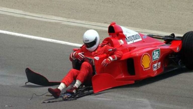 Ferrari F1 που κόπηκε στα δύο