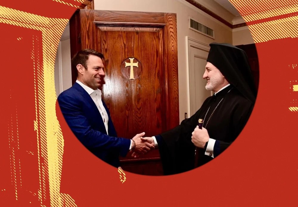 Ο δεξιός και… ο αριστερός ψάλτης της Δοξολογίας στη Νέα Υόρκη