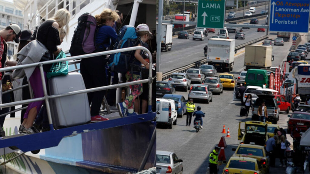Φεύγουν από την Αττική οι πρώτοι εκδρομείς του Πάσχα, με την κίνησε σε λιμάνια και ΚΤΕΛ να είναι αυξημένη.