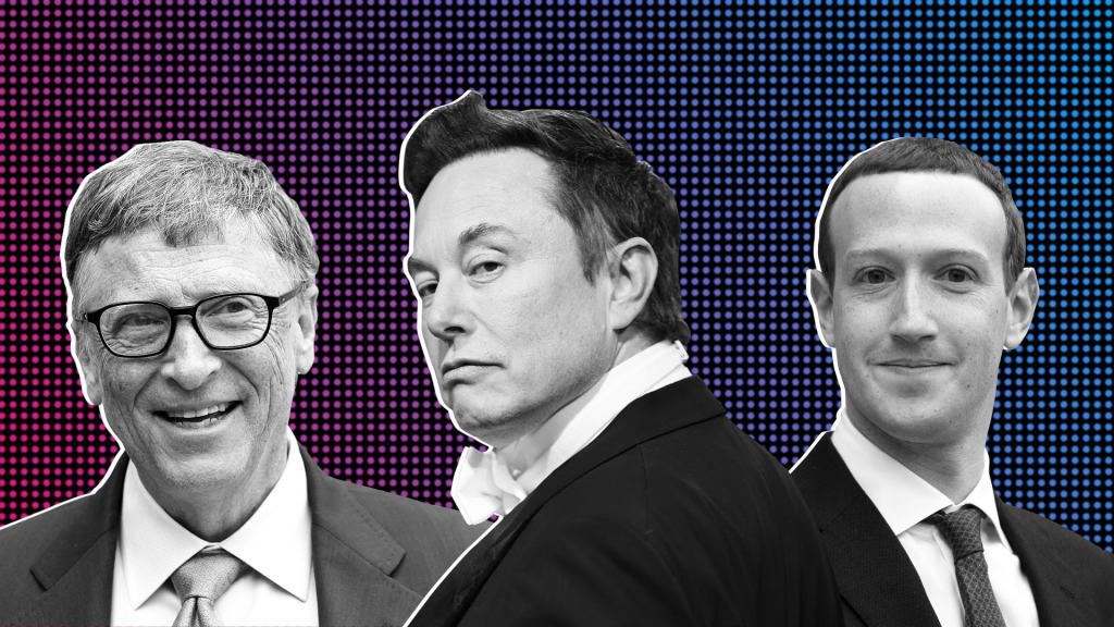 Gates, Musk και Zuckerberg