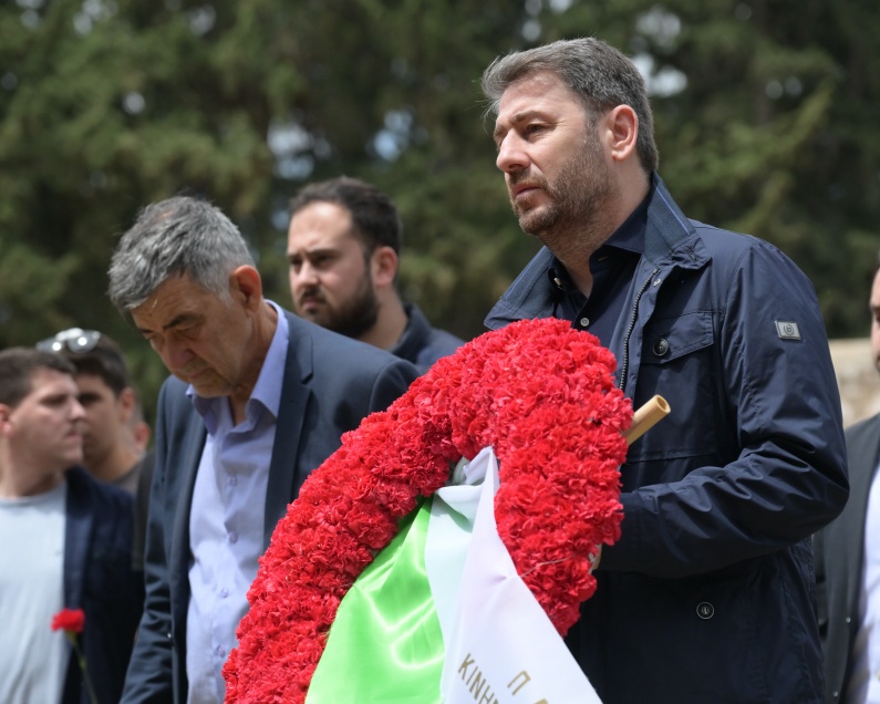 Νίκος Ανδρουλάκης: Η θυσία των 200 πατριωτών για ελευθερία, δημοκρατία και κοινωνική δικαιοσύνη αποτελεί πυξίδα μας